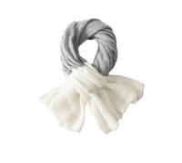 Pegsmio Cashmere Neck Ring Scarf Women Neck Warmer Openwork Scarves Shawl Spring Autumn Soft Knit Accessory