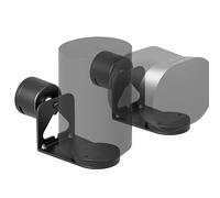 PEGZONE Adjustable Speaker Wall Mount for Sonos Era 100 and Era 300, Flexible Angle Adjustment, Surround Sound Speaker Wall Bracket Compatible with Sonos Era Speakers,1 Pair,Black