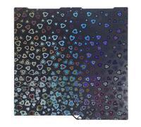 PEH Effect Sheet Double Sided Sweetheart Water Drop Pattern Build Plate 3D Printer Flexible Print Bed