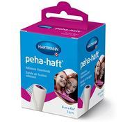 peha-haft: The self-adhesive, elastic bandage for fixing compresses and upholstery material, as well as for stabilising muscles and joints; 6 cm x 4 cm, 1 piece.