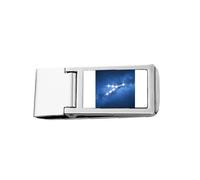 peharmony Beautiful Lucky Stars Slim Money Clip Stainless Holder Pocket Wallet
