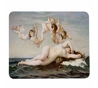 Pehede Mouse pad with Anti-Slip Rubber Base, Easy Gliding,Computer Mouse Mat for Computers, Laptop, Gaming, Office & Home, 7.9 * 9.5 in,The Birth of Venus French Oil Painting