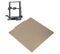PEI Build Plate 320x310mm, Single Sided PEI Spring Steel Plate, 3D Printer Build Plate Textured PEI Plate for Ender 3 Maximum Neo, for CR 10 V2 and More