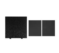 PEI Build Plate Sheet, 310x310mm Seamless PET PLA for 3D Printer Build Plate Metal TPU (Steel Plate)