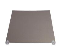 PEI PEO Build Plate Double Sided 370x370mm Textured and Smoothly Build Sheet Strong Adhesion High Temperature Proof Flexible for K2 Plus 3D Printer