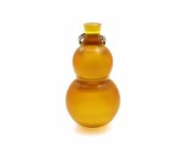 PEI Pill Holder, Waterproof Sealed Bin, Translucent Amber Pill Case, Portable EDC Pocket Pill Box, Pill Organizer Pill Container for Outdoor Travel Camping