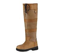 peiaclkde Country Boots Women Wide Calf Knee High Boots Women Waterproof Yard Boot Womens Faux Leather Long Booties Comfortable Long Riding Yard Boot Casual Cowboy Booties Winter Warm Snow Shoes