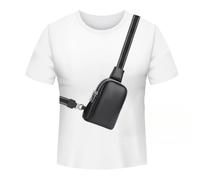 Peicees Small Leather Crossbody Bags for Women Fanny Packs Travel Sling Bag Cross Body Bag Womens Shoulder Phone Purse, Black, S, Sling Bag