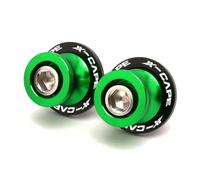 PEICHENO For Moto Morini XCape X Cape 650 X 650X 2022 2023 Motorcycle Accessories Swingarm Spools Slider Stand Screws Swing Arm Bolts M10-Green