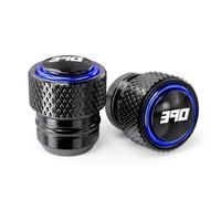 PEICHENO M10*1.5 For DUKE 390 duke390 390 Adventure RC390 2018-2024 CNC Aluminum 10MM Motorcycle Swingarm Spools Slider Stand Screws-Valve Caps-Blue