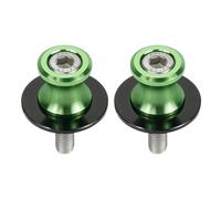 PEICHENO M10 10mm Swingarm Spools Slider For Duke 125 250 390 690 Enduro SMC 990 moto For Kawasaki Ninja 250R 300R 400R 650R-green