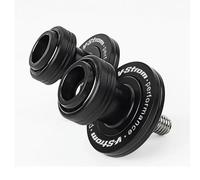PEICHENO M8 For Suzuki V-strom Vstrom 800DE 1050DE 2023 2024 V strom 650 1000 1050 XT CNC Motorcycle Swingarm Spools Slider Stand Screws-B-1Pair Black