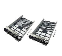 Peidesi 2 pcs 3.5" Hard Drive Caddy Tray Adapter 0KG1CH KG1CH F238F Compatible for DELL R710 R720 R730 R410 R420 Caddy Bracket