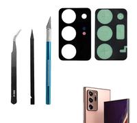 PeiDog Galaxy Note 20 Ultra Rear Back Camera Glass Lens Replacement for Samsung Galaxy Note 20 Ultra 5G for Samsung Galaxy Note 20 Ultra N985/5G N986,with Adhesive,Professional Repair Tool Kit