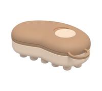 Peigne Massant Pour Cuir Chevelu Brosse Relaxante Capillaire Portable Pour Apaiser Détendre Peigne Glace Silicone Massant Pour Le Cuir Chevelu