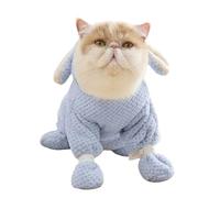 Peignoir Pour - Robes De Chien Pour Après Le Bain,Serviette De Chiot Absorbante À Séchage Avec Conception De Fermeture À Glissière De Sangle À Pied - Appareils Et Accessoires Pour Chats Pour