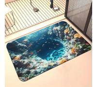 PEIHUODAN 3D Optical Illusion Rug, Soft Non Slip Washable Rug with 3D Hole Effect, for Hallway Living Room Kids Room and Entrance Doormat Decor (Colour 2,120x160cm)