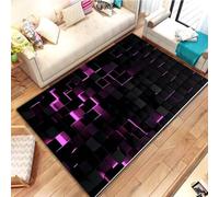 PEIHUODAN 3D Visual Neon Gaming Rugs, Cool Neon Light Ambient Decorative Carpet, Teenagers Kids and Boys Must Have Gaming Floor Mats Suitable for Living Room, Bedroom, Game Room (Colour 4,140x200cm)