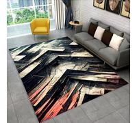 PEIHUODAN Gaming Decorative Non-Slip Rug for Teenagers' Kid's Bedrooms, Modern Multicolour 3D Visual Style Soft Carpet, Cool Area Rug for Living Rooms, Games Rooms, E-sports Room (Colour 4,160x230cm)