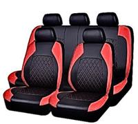 PEIIP Car seat covers are suitable for FIAT Panda Strada UNO Viaggio Ottimo Compatible with car seat covers/Red