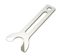 Peiiwdc Crown Race Maintenance Wrench Metal Flat Fork Tool with 157 Mm | Open Head Handling, Garage Workshop Service, Home Upkeep Tasks