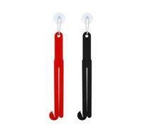 PEILINZE 2 Pcs Convenient Food Bag Opener with Chain and Suction Cup Reusable Food Bag Squeezer Kitchen Tool Easy to Use