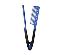 Pein-Lisker Cower-V Shape Smoothing Tool | Salon Brush for Flat Iron Styling | Ideal for Home, Travel, Road Trips, Vacations, Commuting, Dating, Dishes Fact