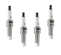 PEIUOK Iridium Spark Plug Set 4 PCS Sparkplug Iridium Compatible with Hyundai Accent I25 Avante Elantra Equus Genesis Bh I20 I30 I40 I45 Ix20 IX35 Santa Fe Sonata Tucson Veloster 1613401580