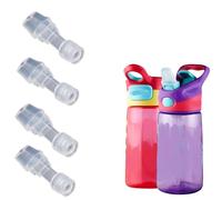 Peixiong 4 Pack Water Bottle Bite Valve Replacement for Contigo Water Bottle Bite Valve, Multi-Pack Bite Valve Replacement for Contigo Bite Valve, Water Bottle Kids Bite Valve for Contigo Bite Valve