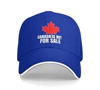peiyeety Canada is Not for Sale Hats Baseball Caps Adjustable Dad Hat for Men Women Blue