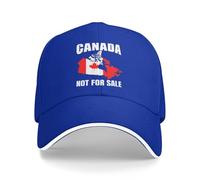 peiyeety Canada is Not for Sale Hats Baseball Caps Adjustable Dad Hat for Men Women Blue