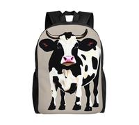 peiyeety Cow black spot Travel Backpack for Men & Women 15.6 inch Laptop Backpack Waterproof Work Bag