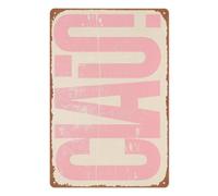 peiyeety Interesting Metal Signs You Can Do It Poster Wall Art Sign For Room Garage Coffee Bar Decor 8x12 inches