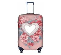 peiyeety Romantic Heart Durable Elastic Suitcase Cover - Protect and Distinguish Your Luggage