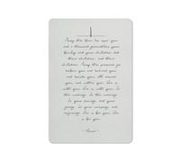 peiyeety Rustic Metal Tin Sign Scripture Song Sign Home Wall Art Decor Song Painting Poster Housewarming Gift Vintage Novelty Plaque for Home Bedroom Living Room Bathroom Office Decor 8x12 inch