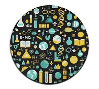 peiyeety Soft Round Yoga Rug, Home Decor Carpet, Fashion Sofa Mat, Science Math Physical Chemical Biology Indoor Outdoor Area Rug,