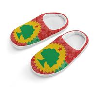 peiyeety The Oromo Liberation Flag Paisley Cute Cotton Slippers Anti-slip House Shoe Slipper Indoor Outdoor