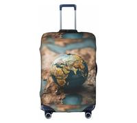peiyeety World Map.2 Durable Elastic Suitcase Cover - Protect and Distinguish Your Luggage