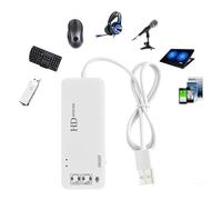 PEIYUI USB Hubs Audio Adapter External Stereo Sound Card with 3.5mm Headphone & Microphone and USB Jack for Windows, Mac, Linux, PC, Laptops, Desktops, PS4 Computer External USB (6-in-1, White)