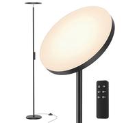 Peiyuu Floor Lamps for Living Room, Tall LED Lamp, 2800LM Standing Lamp Remote & Foot Switch with 1H Timer, 2700-6500K Stepless Dimmable Modern Pole Light