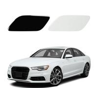 PEJLHK Car Front Bumper Headlight Washer Cover for Audi A6 2012-2014,Left/Right,ABS Headlamp Water Cap,C-White-Right
