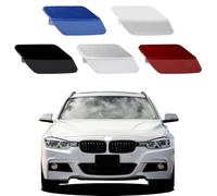 PEJLHK Car Front Bumper Headlight Washer Cover for BMW 3 Series F30 M SPORT 2013-2018,Left/Right,ABS Headlamp Water Cap,C-White-Passenger