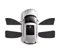 PEJLHK Car SunShade for Audi Q5 2012-2017,Full Cover Windows Suns Visor,Front Rear Side Window Sunshade Cover,Black-Black-4*Side Windows