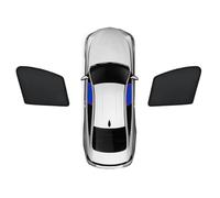 PEJLHK Car Sunshade for Lexus RX 5seats 2016-2022 300 350 450,Side Window Sun Shade Shield,Cover Summer UV Protection,Black-Black-2*Front window