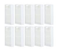 PEJVKCEJ Replacement Filter For Vacuum Cleaner，Compatible For CHUWI， V3 ，Compatible For ILife， X5 V5 V50 + V5PRO,Compatible For ECOVACS， CR130 Cr120， CEN540 CEN250 ML009 Vent filter(10 pcs)