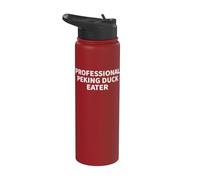 Peking Duck Apparel - Funny Amazing Ducks Design Stainless Steel Insulated Water Bottle
