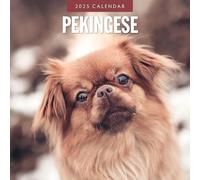Pekingese - 2025 Square Wall Calendar - by Red Robin Publishing