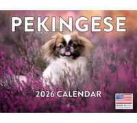 Pekingese Calendar 2026 Wall Monthly