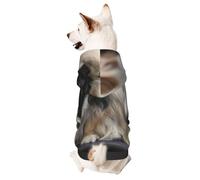 Pekingese Dog Small Pets Wear Hoodies,Dog Jumper Sweatshirt,Warm And Lightweight, Soft Texture, Easy To Wear