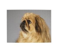 Pekingese Fluffy Dogs Cute Dogs Pets Dogs,500 Pieces Puzzles for Adults-Wooden Jigsaw Puzzle for Adults Elderly
